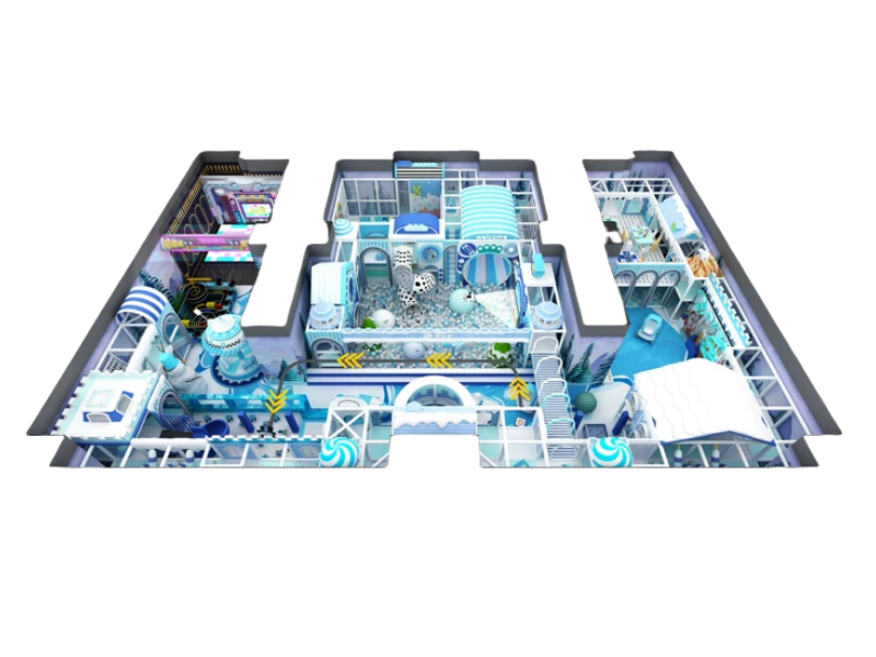 Custom Indoor Children Playground Project in Malaysia